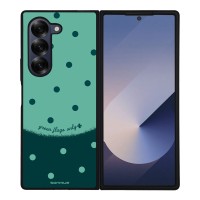 Θήκη Sonique Delulu Polka Era Series για Samsung Galaxy Z Fold 6 Green Flags