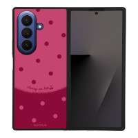 Θήκη Sonique Delulu Polka Era Series για Samsung Galaxy Z Fold 7 Top Cherry