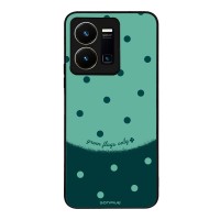 Θήκη Sonique Delulu Polka Era Series για VIVO Y35 4G / VIVO Y22 / VIVO Y22S Green Flags