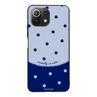 Θήκη Sonique Delulu Polka Era Series για Xiaomi Mi 11 Lite 4G / Mi 11 Lite 5G Blue Mentally