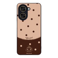 Θήκη Sonique Delulu Polka Era Series για Xiaomi Poco C71 4G Coffee First