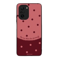 Θήκη Sonique Delulu Polka Era Series για Xiaomi Poco F3 / Mi 11i Blame Cherries