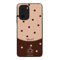 Θήκη Sonique Delulu Polka Era Series για Xiaomi Poco F3 / Mi 11i Coffee First