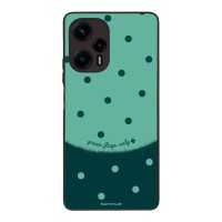 Θήκη Sonique Delulu Polka Era Series για Xiaomi Poco F5 5G Green Flags