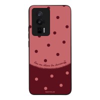 Θήκη Sonique Delulu Polka Era Series για Xiaomi Poco F5 Pro 5G Blame Cherries