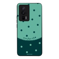 Θήκη Sonique Delulu Polka Era Series για Xiaomi Poco F5 Pro 5G Green Flags