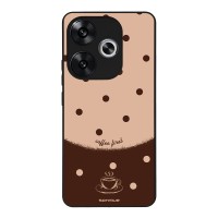 Θήκη Sonique Delulu Polka Era Series για Xiaomi Poco F6 5G Coffee First