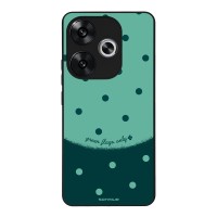 Θήκη Sonique Delulu Polka Era Series για Xiaomi Poco F6 5G Green Flags