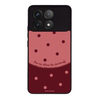 Θήκη Sonique Delulu Polka Era Series για Xiaomi Poco F6 Pro 5G Blame Cherries
