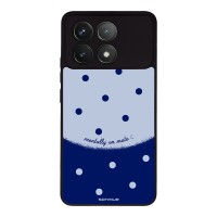 Θήκη Sonique Delulu Polka Era Series για Xiaomi Poco F6 Pro 5G Blue Mentally