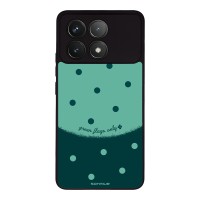 Θήκη Sonique Delulu Polka Era Series για Xiaomi Poco F6 Pro 5G Green Flags