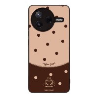 Θήκη Sonique Delulu Polka Era Series για Xiaomi Poco F7 Pro 5G Coffee First