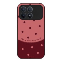 Θήκη Sonique Delulu Polka Era Series για Xiaomi Poco F8 Pro 5G Blame Cherries
