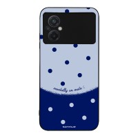 Θήκη Sonique Delulu Polka Era Series για Xiaomi Poco M5 Blue Mentally
