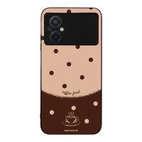 Θήκη Sonique Delulu Polka Era Series για Xiaomi Poco M5 Coffee First