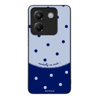Θήκη Sonique Delulu Polka Era Series για Xiaomi Poco M7 Pro 5G Blue Mentally
