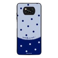 Θήκη Sonique Delulu Polka Era Series για Xiaomi Poco X3 NFC / Poco X3 Pro Blue Mentally