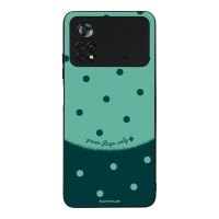 Θήκη Sonique Delulu Polka Era Series για Xiaomi Poco X4 Pro 5G Green Flags