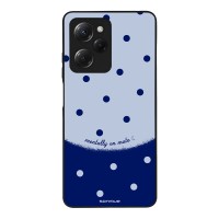 Θήκη Sonique Delulu Polka Era Series για Xiaomi Poco X5 Pro 5G Blue Mentally