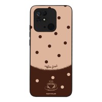 Θήκη Sonique Delulu Polka Era Series για Xiaomi Redmi 10C Coffee First