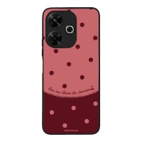 Θήκη Sonique Delulu Polka Era Series για Xiaomi Redmi 13 4G / Poco M6 4G Blame Cherries