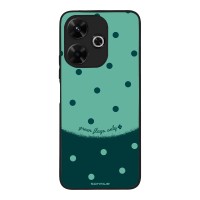 Θήκη Sonique Delulu Polka Era Series για Xiaomi Redmi 13 4G / Poco M6 4G Green Flags
