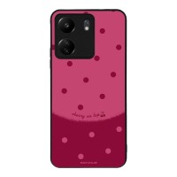 Θήκη Sonique Delulu Polka Era Series για Xiaomi Redmi 13C 4G / Poco C65 4G Top Cherry