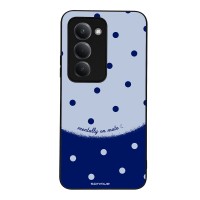Θήκη Sonique Delulu Polka Era Series για Xiaomi Redmi 15 4G / Redmi 15 5G Blue Mentally