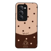 Θήκη Sonique Delulu Polka Era Series για Xiaomi Redmi 15 4G / Redmi 15 5G Coffee First
