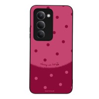 Θήκη Sonique Delulu Polka Era Series για Xiaomi Redmi 15 4G / Redmi 15 5G Top Cherry