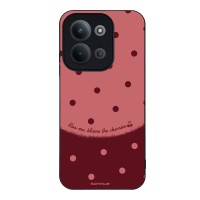 Θήκη Sonique Delulu Polka Era Series για Xiaomi Redmi 15C 4G / Redmi 15C 5G / Poco C85 4G Blame Cherries