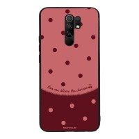 Θήκη Sonique Delulu Polka Era Series για Xiaomi Redmi 9 Blame Cherries