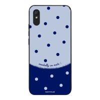 Θήκη Sonique Delulu Polka Era Series για Xiaomi Redmi 9A / Redmi 9AT Blue Mentally