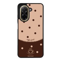 Θήκη Sonique Delulu Polka Era Series για Xiaomi Redmi A5 4G (173.45mm) Coffee First