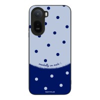 Θήκη Sonique Delulu Polka Era Series για Xiaomi Redmi A7 Pro 4G Blue Mentally