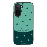 Θήκη Sonique Delulu Polka Era Series για Xiaomi Redmi A7 Pro 4G Green Flags
