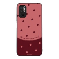 Θήκη Sonique Delulu Polka Era Series για Xiaomi Redmi Note 10 5G / Poco M3 Pro 5G Blame Cherries