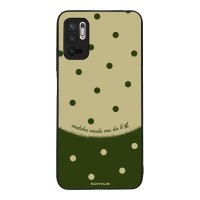 Θήκη Sonique Delulu Polka Era Series για Xiaomi Redmi Note 10 5G / Poco M3 Pro 5G Delulu Matcha