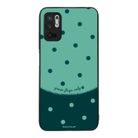 Θήκη Sonique Delulu Polka Era Series για Xiaomi Redmi Note 10 5G / Poco M3 Pro 5G Green Flags