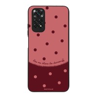 Θήκη Sonique Delulu Polka Era Series για Xiaomi Redmi Note 11 4G / Redmi Note 11S Blame Cherries