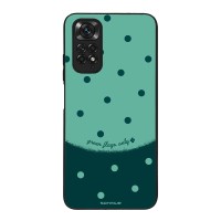 Θήκη Sonique Delulu Polka Era Series για Xiaomi Redmi Note 11 4G / Redmi Note 11S Green Flags
