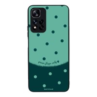 Θήκη Sonique Delulu Polka Era Series για Xiaomi Redmi Note 11 Pro Plus 5G Green Flags