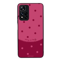 Θήκη Sonique Delulu Polka Era Series για Xiaomi Redmi Note 11 Pro Plus 5G Top Cherry