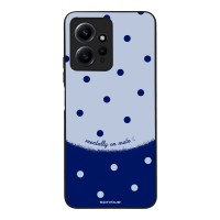 Θήκη Sonique Delulu Polka Era Series για Xiaomi Redmi Note 12 4G Blue Mentally