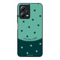Θήκη Sonique Delulu Polka Era Series για Xiaomi Redmi Note 12 5G / Poco X5 5G Green Flags