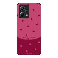 Θήκη Sonique Delulu Polka Era Series για Xiaomi Redmi Note 12 5G / Poco X5 5G Top Cherry