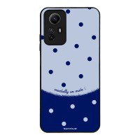 Θήκη Sonique Delulu Polka Era Series για Xiaomi Redmi Note 12s Blue Mentally