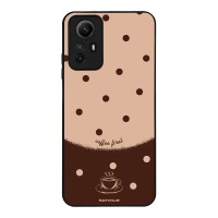 Θήκη Sonique Delulu Polka Era Series για Xiaomi Redmi Note 12s Coffee First