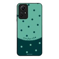 Θήκη Sonique Delulu Polka Era Series για Xiaomi Redmi Note 12s Green Flags