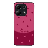 Θήκη Sonique Delulu Polka Era Series για Xiaomi Redmi Note 13 4G Top Cherry